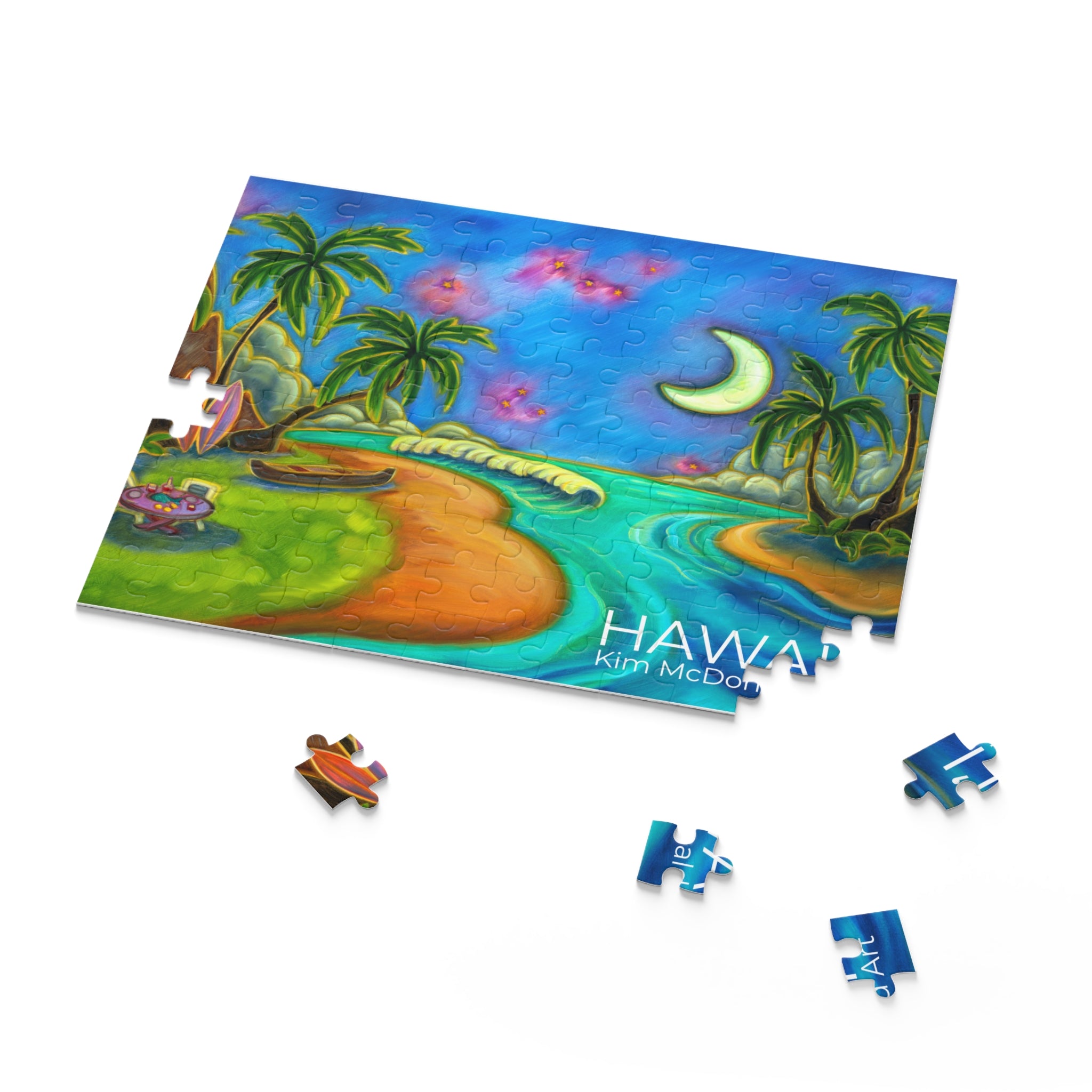 Puzzle (120, 252, 500-Piece) | Mahina Rising