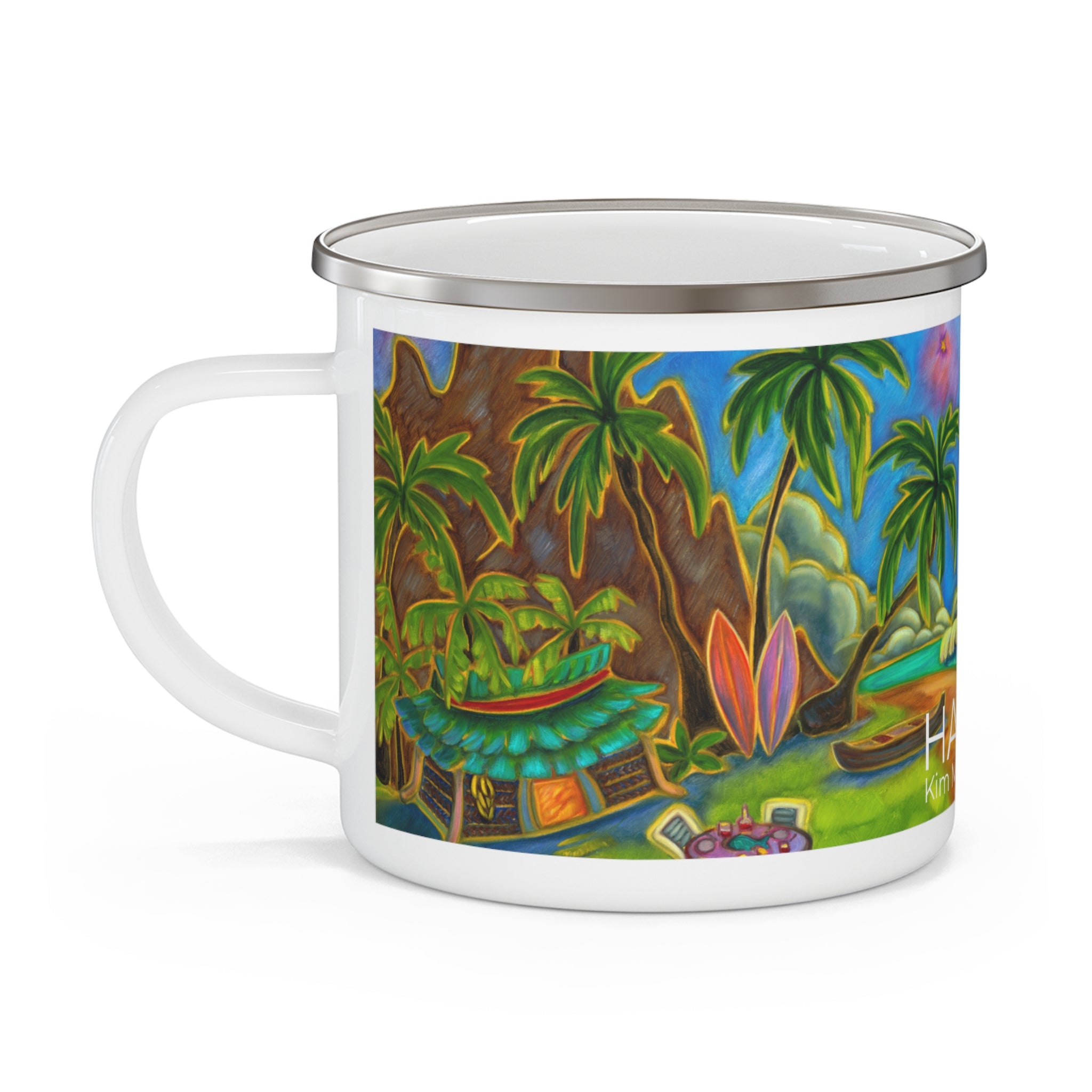 Enamel Camping Mug