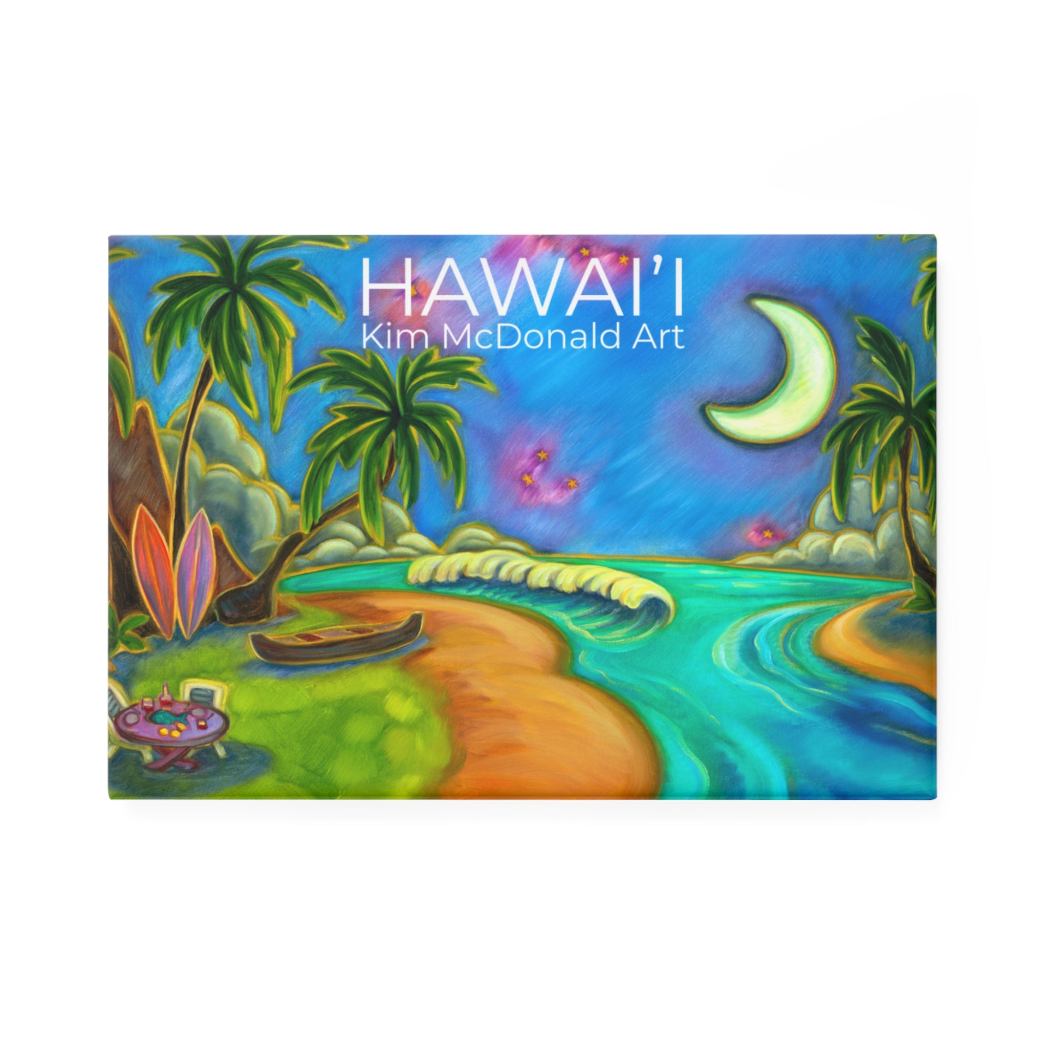 Button Magnet, Rectangle | Mahina Rising