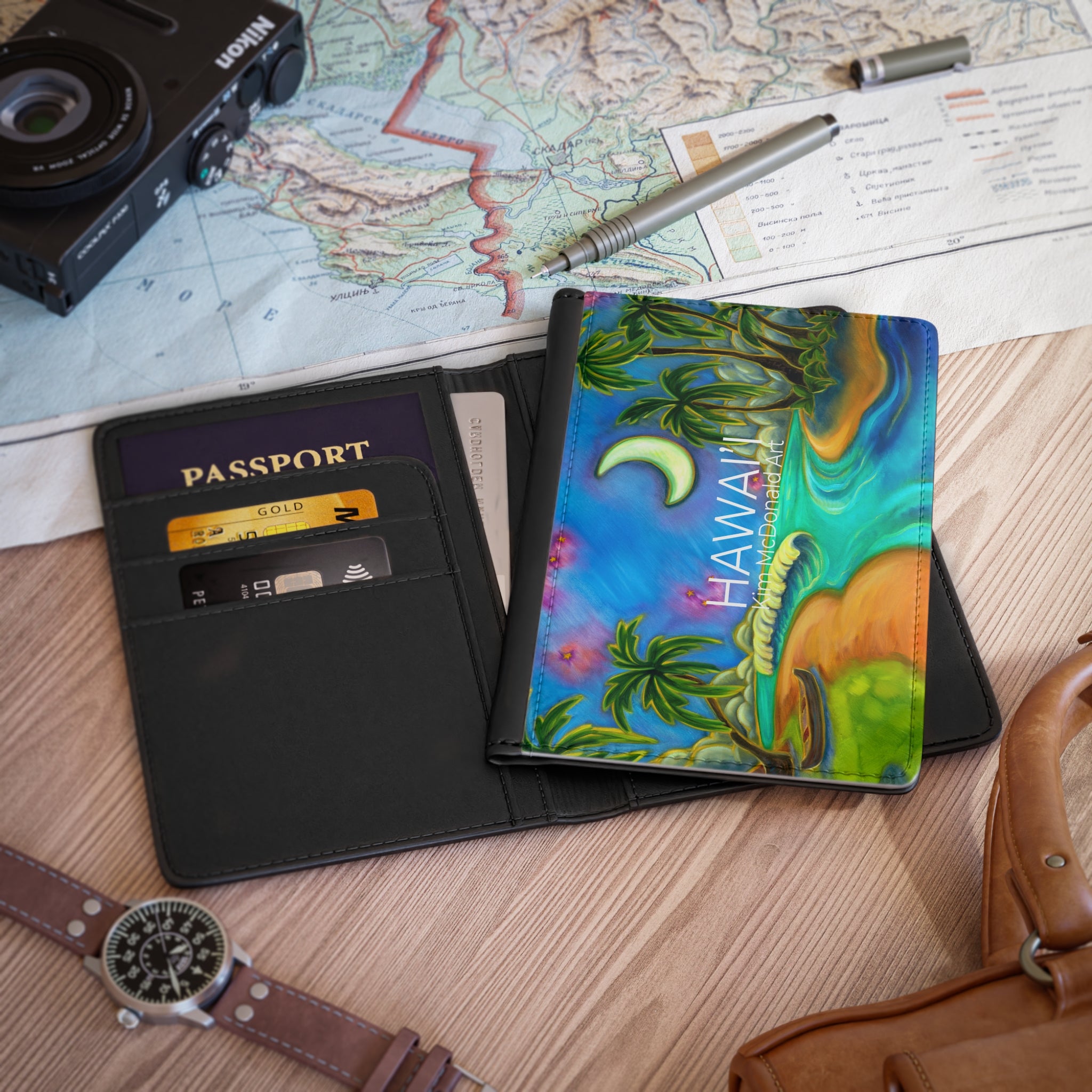 Passport Cover | Mahina Rising