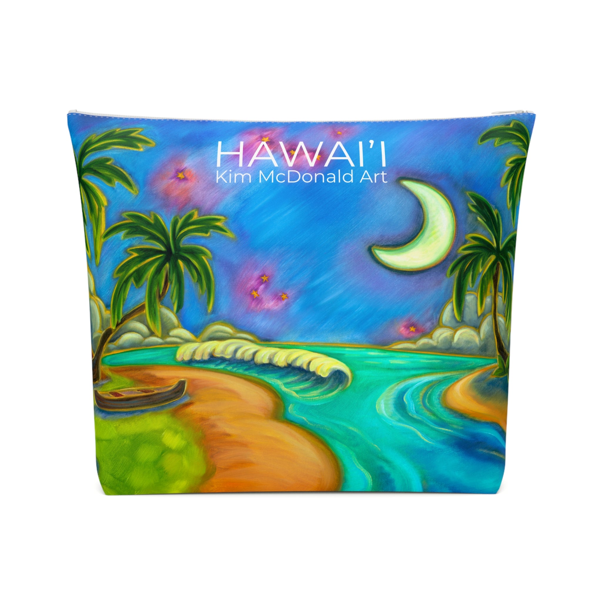 Cotton Cosmetic Bag | Mahina Rising