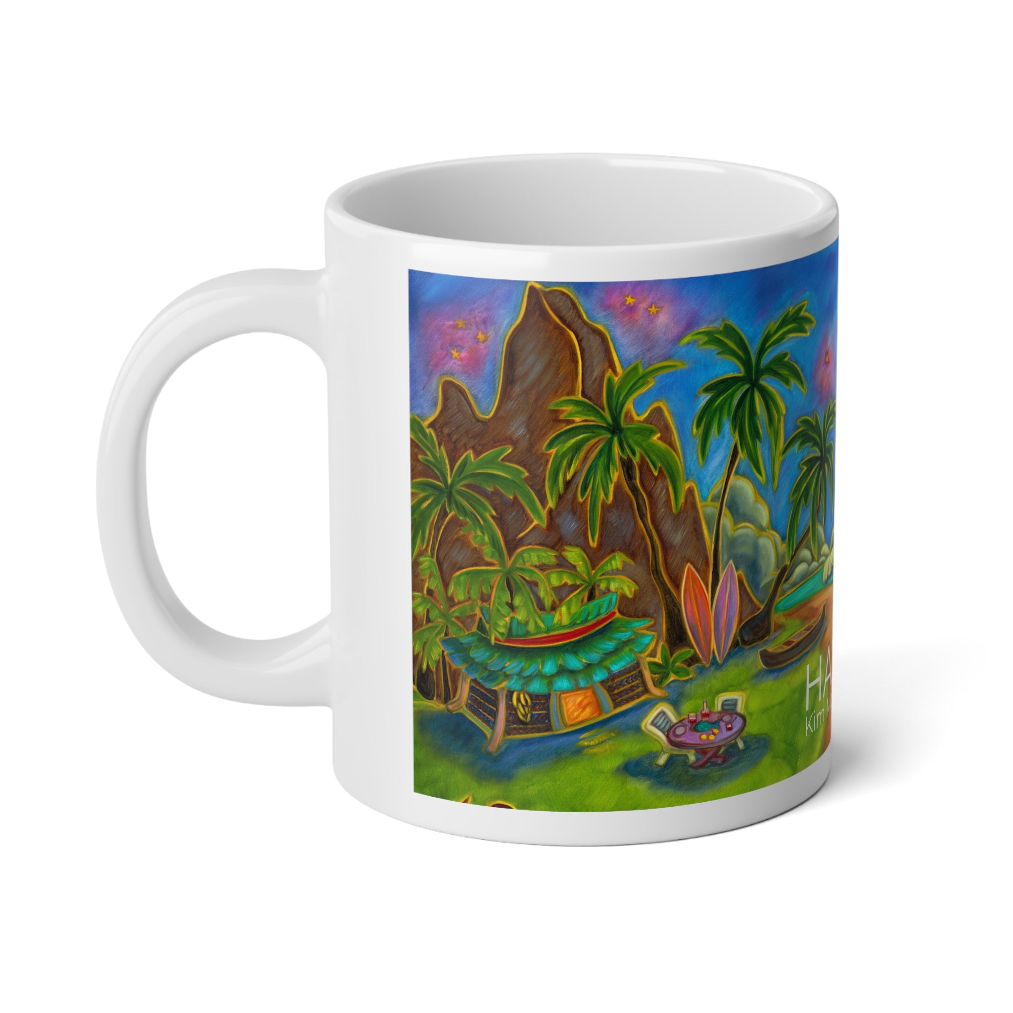 Jumbo Mug, 20oz | Mahina Rising