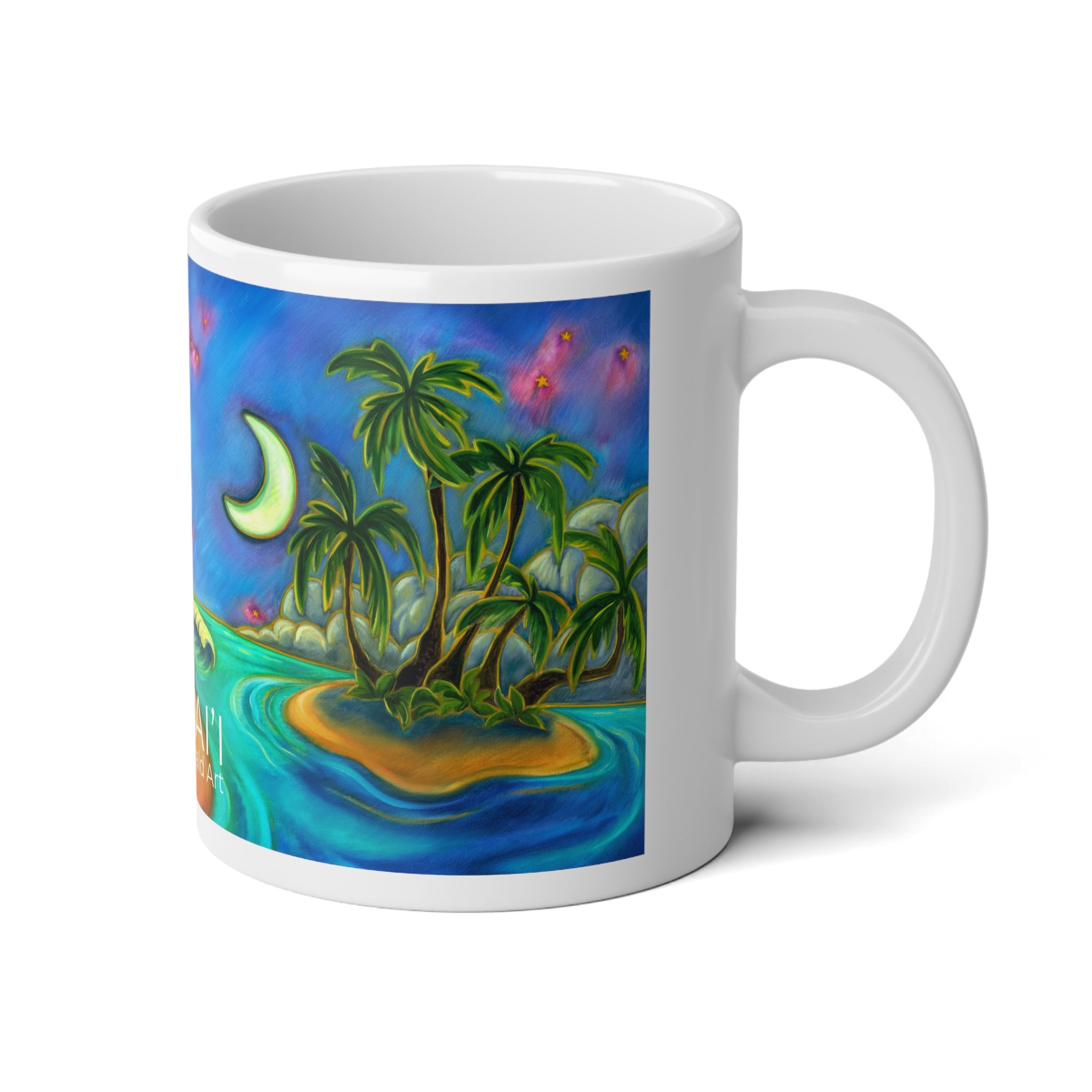 Jumbo Mug, 20oz | Mahina Rising