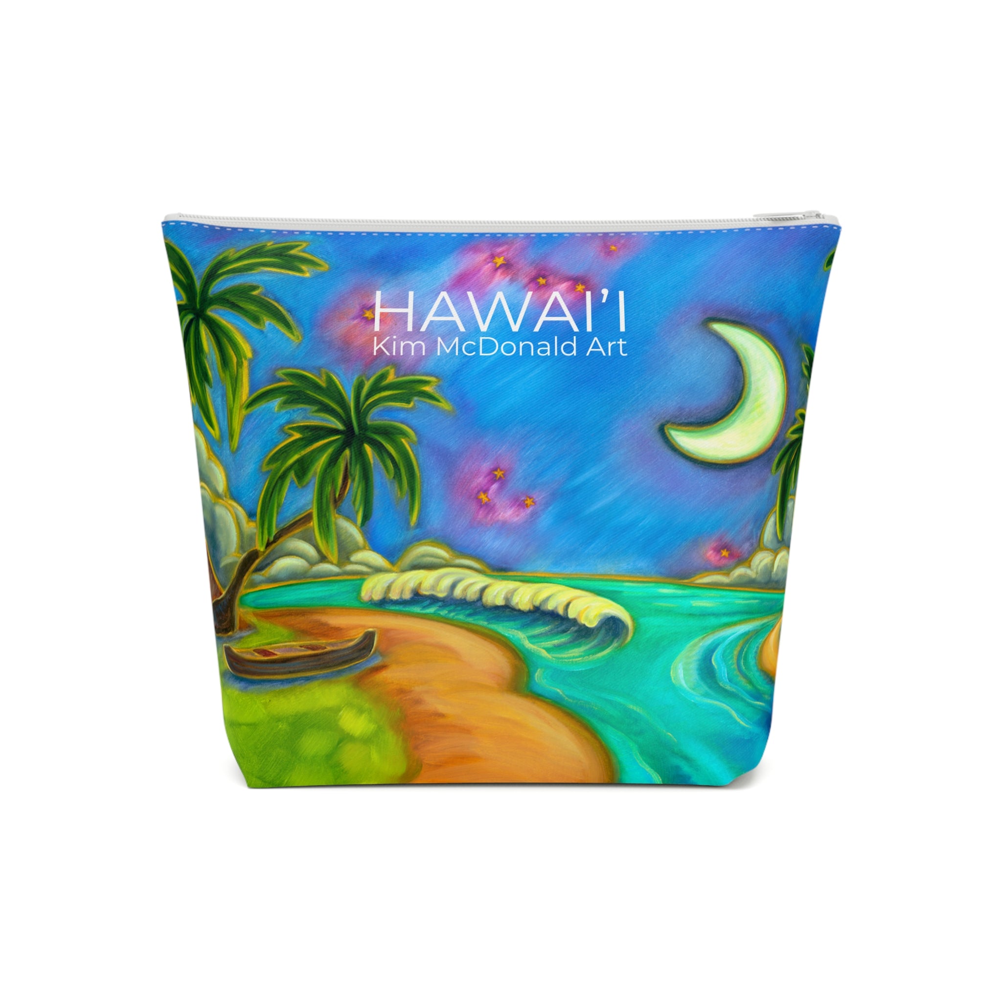 Cotton Cosmetic Bag | Mahina Rising