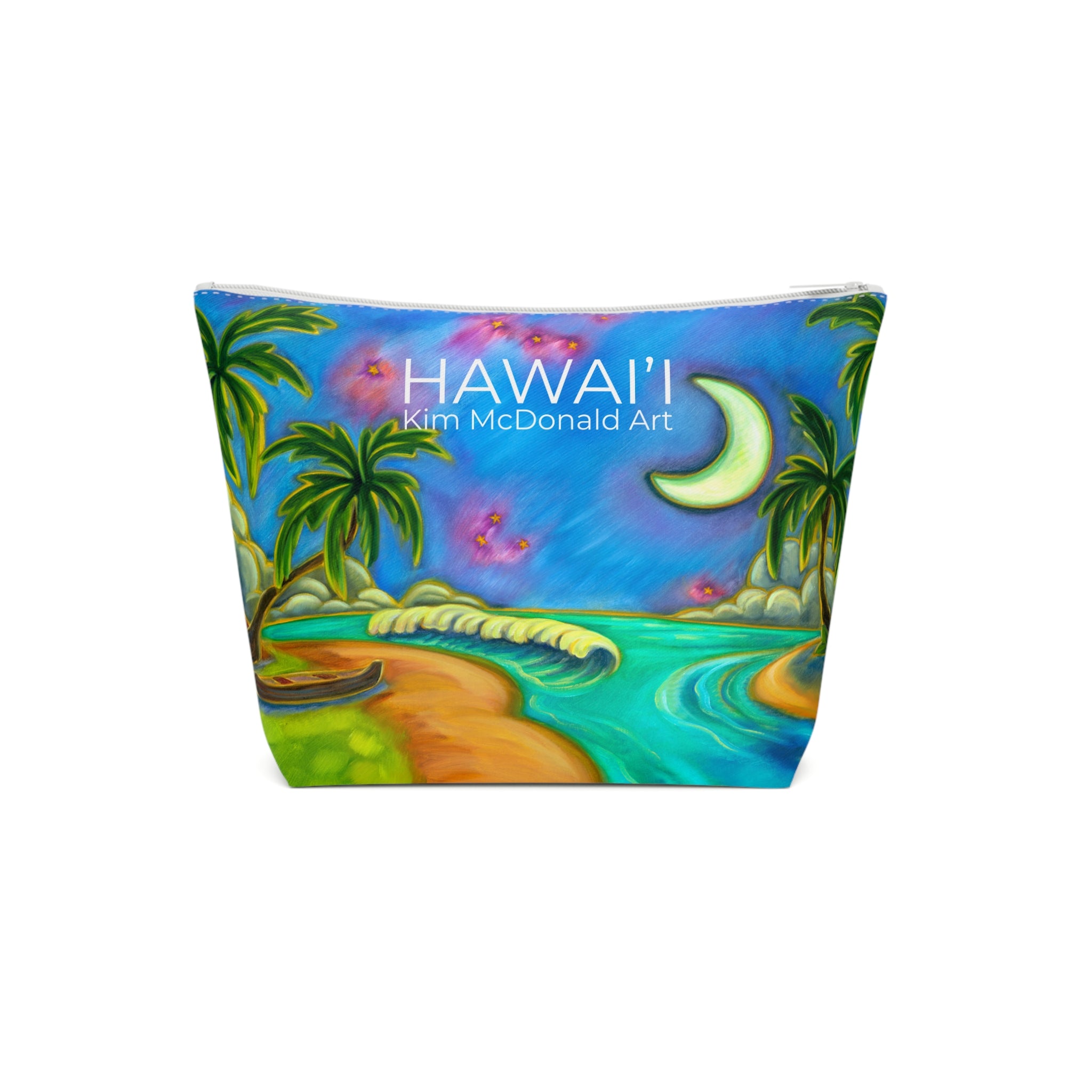Cotton Cosmetic Bag | Mahina Rising