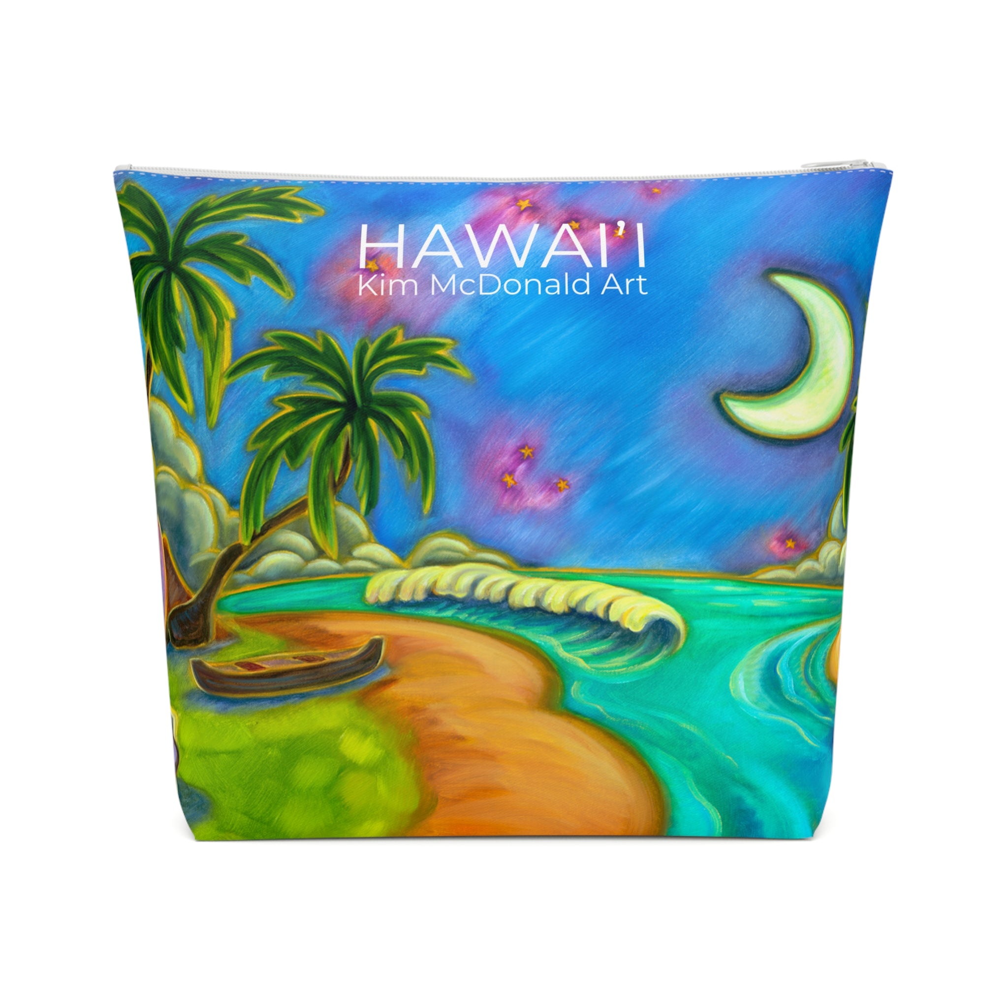 Cotton Cosmetic Bag | Mahina Rising
