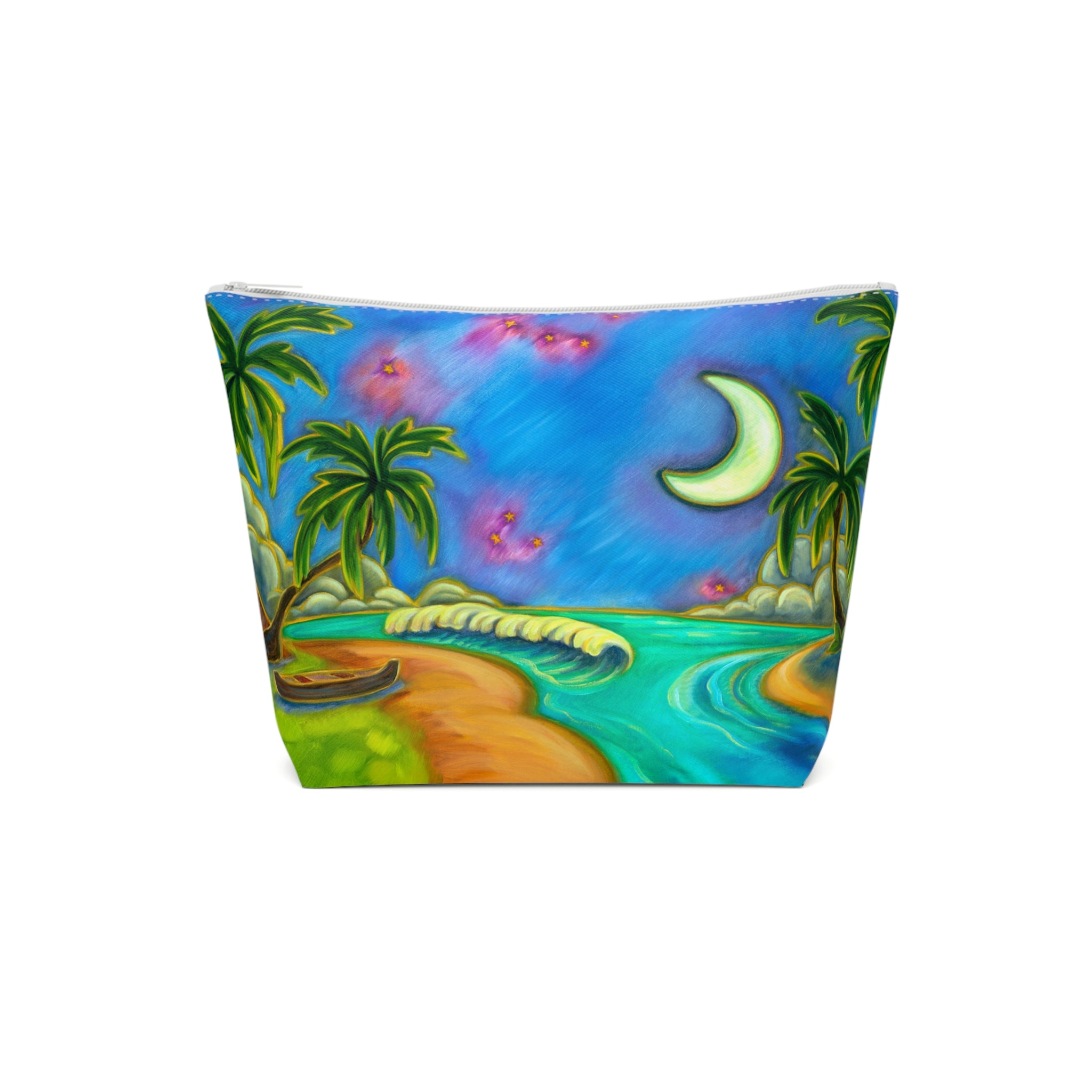 Cotton Cosmetic Bag | Mahina Rising