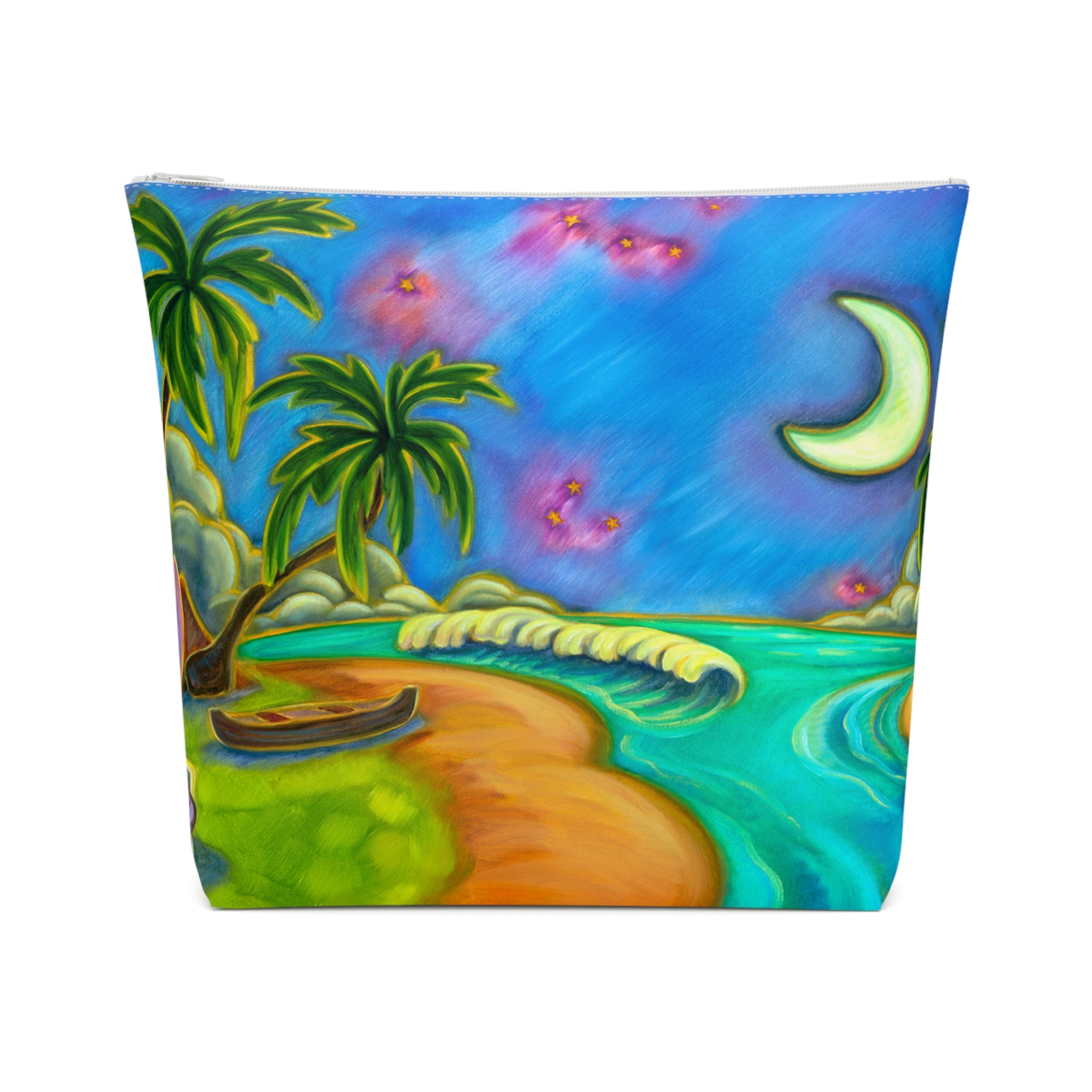 Cotton Cosmetic Bag | Mahina Rising