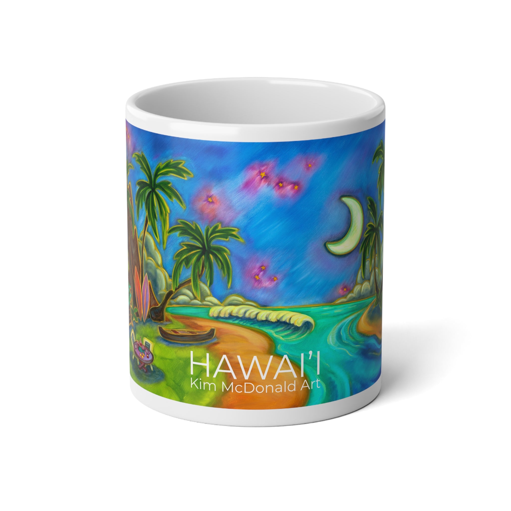 Jumbo Mug, 20oz | Mahina Rising