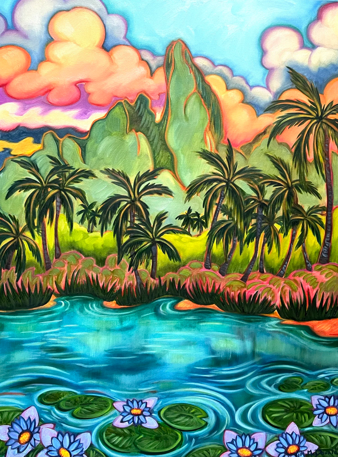 Pond of Paradise, Bora-Bora