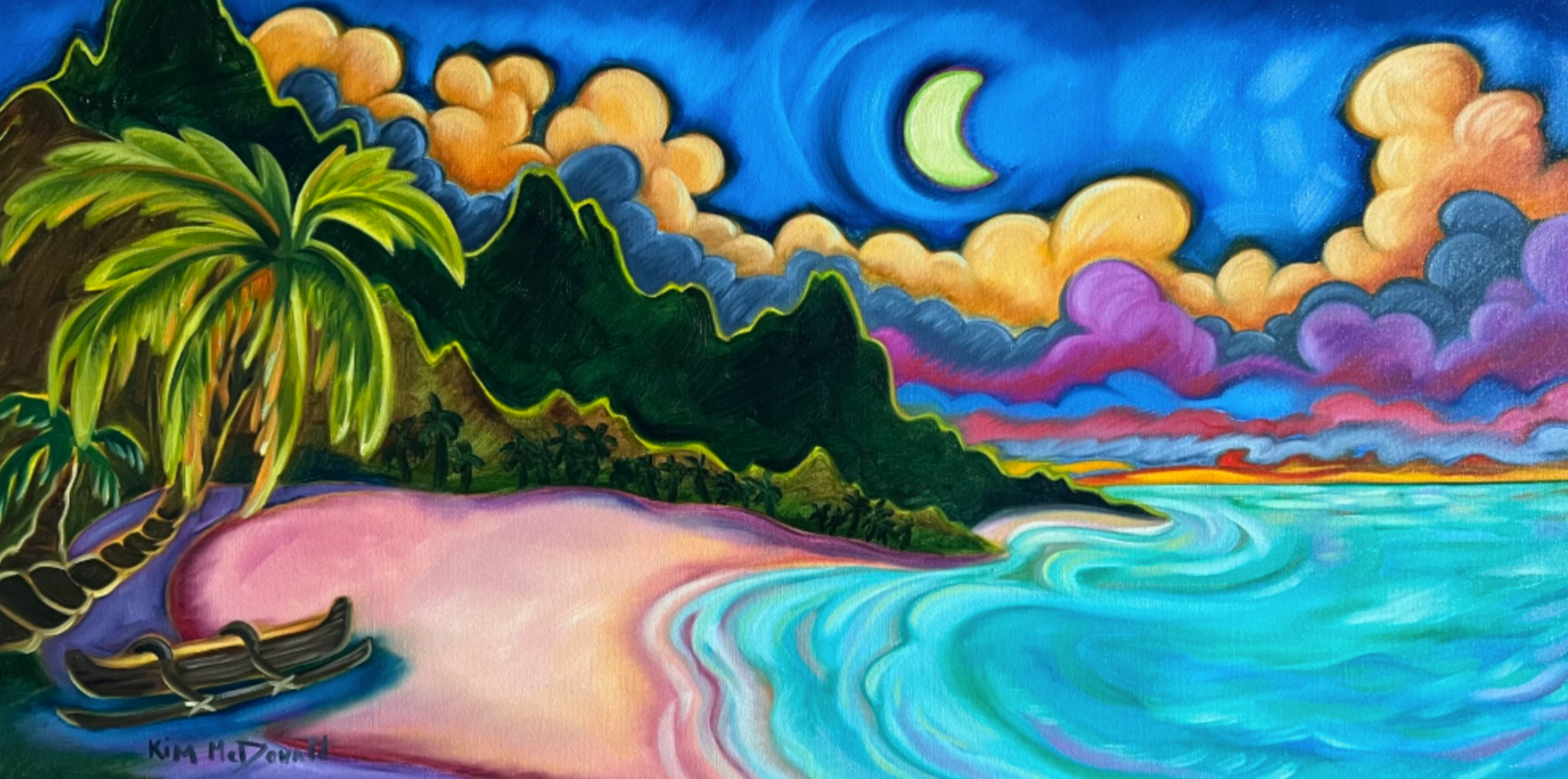 Crescent Moonrise