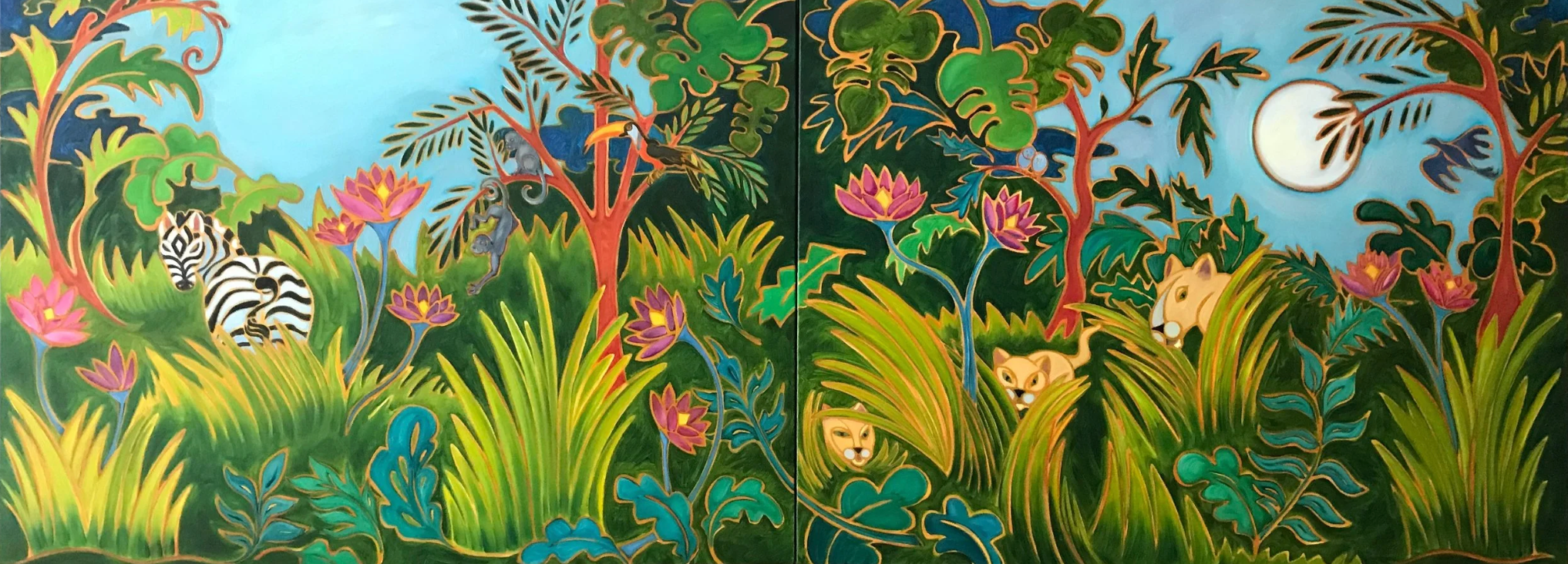 It's A Jungle Out There (Set of Two)